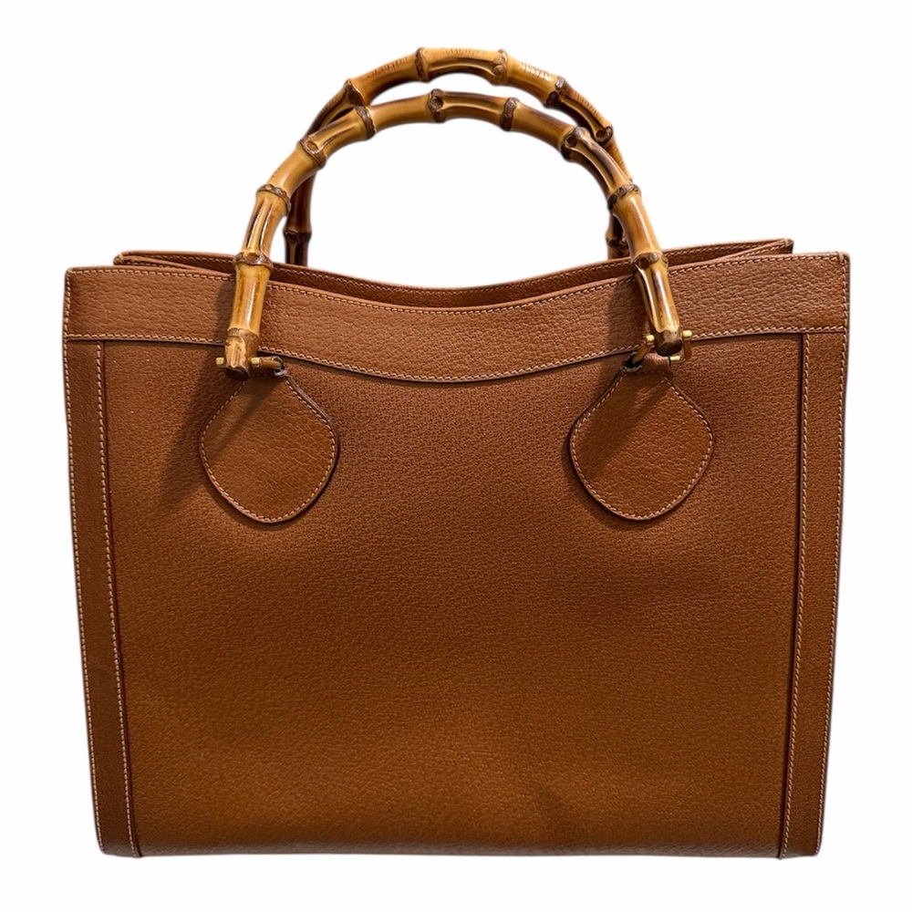 Gucci Diana Bamboo Tote Handbag – Leather - Picture 4 of 15